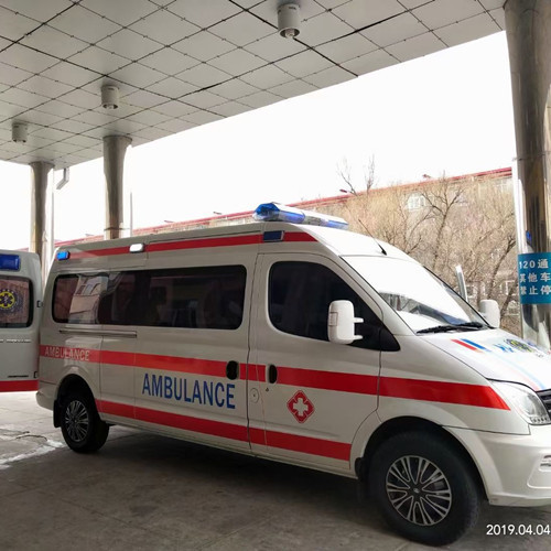 横栏镇救护车出租服务案例2